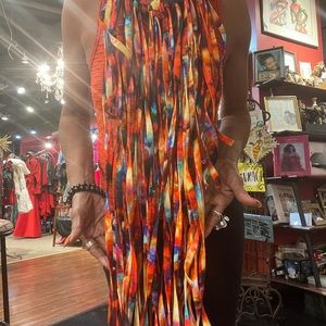 Sexy Risqué Fringed Nwcklace